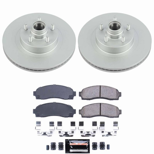 Power Stop 01-03 Ford Explorer Sport Front Z23 Coated Brake Kit - CPK1920-23 Photo - Primary