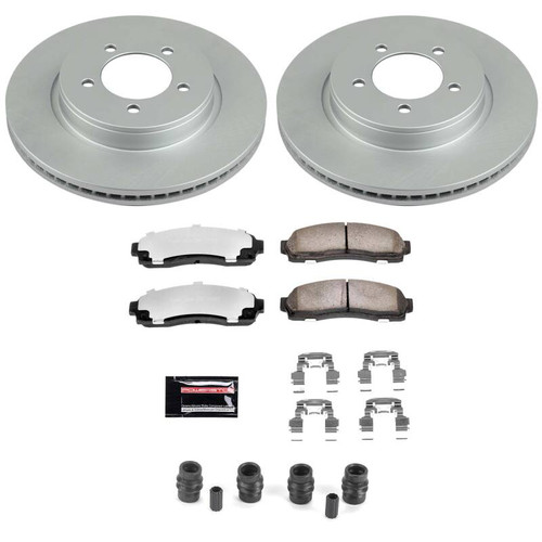 Power Stop 02-05 Ford Explorer Front Z36 Coated Truck & Tow Brake Kit - CPK1931-36 Photo - Primary