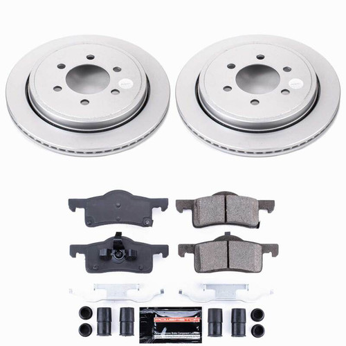 Power Stop 02-06 Ford Expedition Rear Z23 Coated Brake Kit - CPK1935-23 Photo - Primary