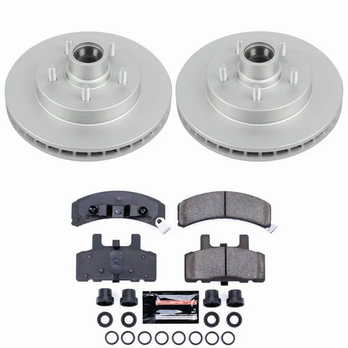 Power Stop 95-99 Chevrolet C1500 Front Z23 Coated Brake Kit - CPK1990-23 Photo - Primary