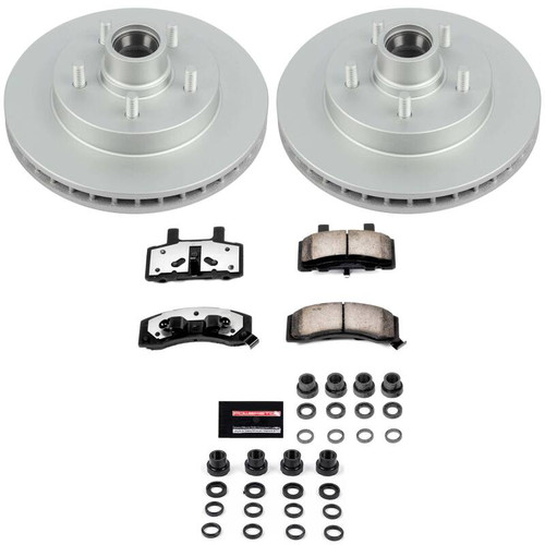 Power Stop 98-00 Chevrolet Tahoe Front Z36 Coated Truck & Tow Brake Kit - CPK1991-36 Photo - Primary