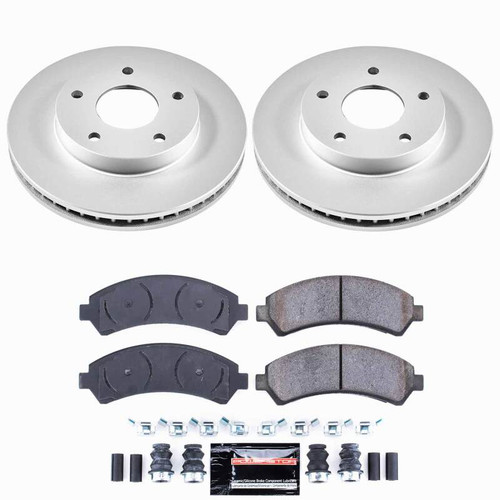 Power Stop 97-05 Chevrolet Blazer Front Z23 Coated Brake Kit - CPK2004-23 Photo - Primary