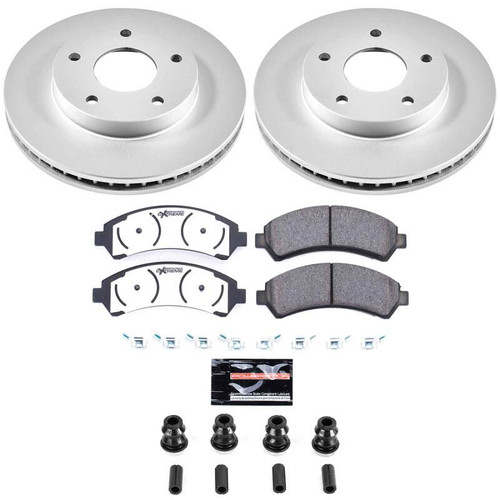 Power Stop 97-05 Chevrolet Blazer Front Z36 Coated Truck & Tow Brake Kit - CPK2004-36 Photo - Primary
