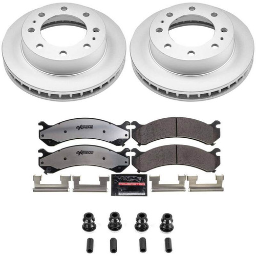 Power Stop 00-05 Cadillac DeVille Front Z36 Coated Truck & Tow Brake Kit - CPK2020-36 Photo - Primary