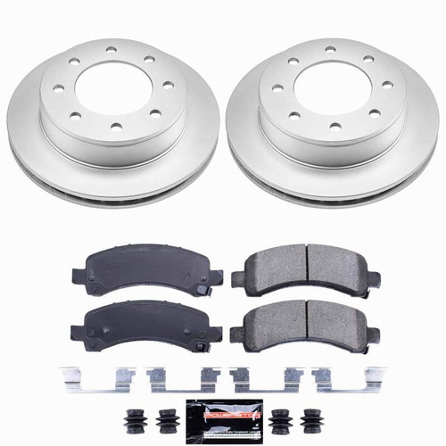 Power Stop 03-20 Chevrolet Express 2500 Rear Z23 Coated Brake Kit - CPK2039-23 Photo - Primary