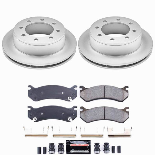 Power Stop 02-06 Chevrolet Avalanche 2500 Rear Z23 Coated Brake Kit - CPK2041-23 Photo - Primary