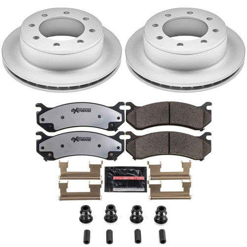 Power Stop 02-06 Chevrolet Avalanche 2500 Rear Z36 Coated Truck & Tow Brake Kit - CPK2041-36 Photo - Primary