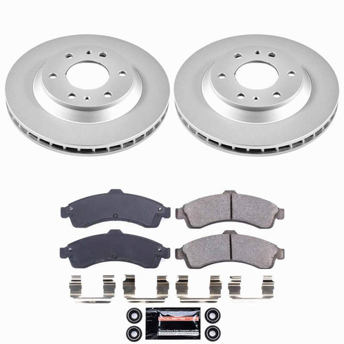 Power Stop 04-05 Buick Rainier Front Z23 Coated Brake Kit - CPK2057-23 Photo - Primary