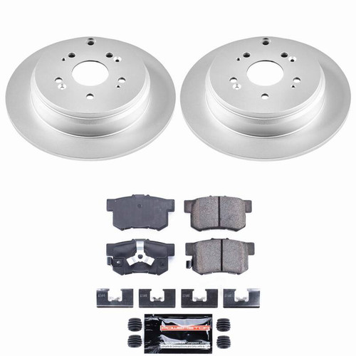 Power Stop 10-18 Acura RDX Rear Z23 Coated Brake Kit - CPK206-23 Photo - Primary