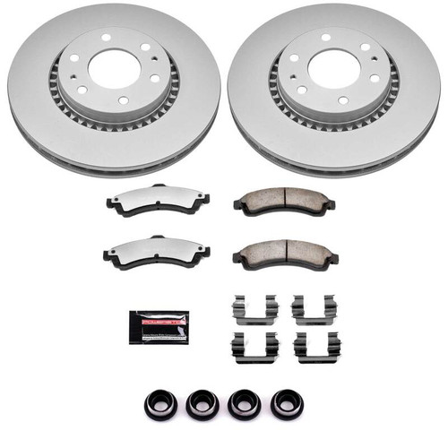 Power Stop 04-05 Buick Rainier Front Z36 Coated Truck & Tow Brake Kit - CPK2061-36 Photo - Primary