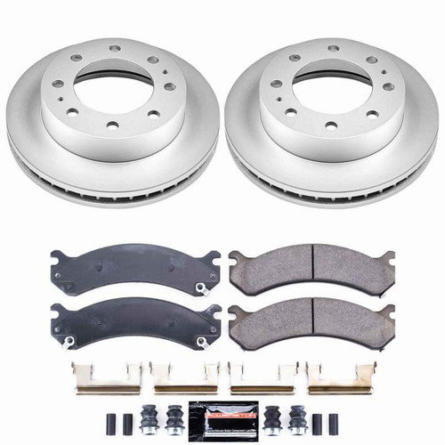Power Stop 02-04 Chevrolet Avalanche 2500 Front Z23 Coated Brake Kit - CPK2071-23 Photo - Primary