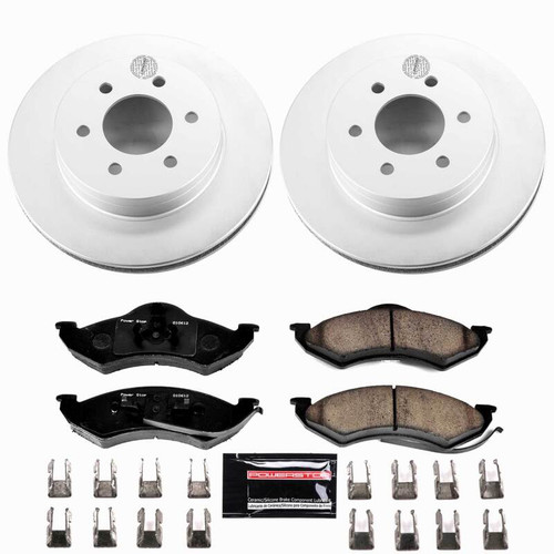 Power Stop 1999 Dodge Dakota Front Z23 Coated Brake Kit - CPK2138-23 Photo - Primary