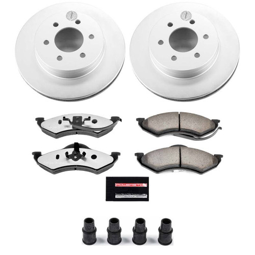 Power Stop 1999 Dodge Dakota Front Z36 Coated Truck & Tow Brake Kit - CPK2138-36 Photo - Primary
