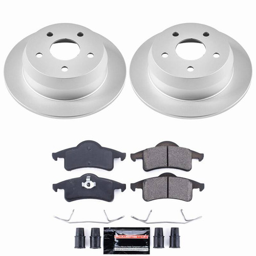 Power Stop 99-04 Jeep Grand Cherokee Rear Z23 Coated Brake Kit - CPK2151-23 Photo - Primary