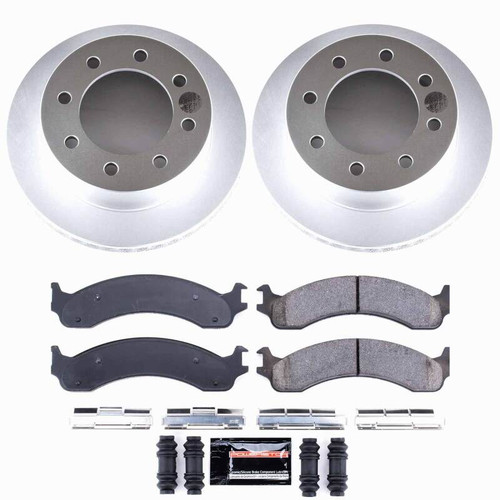 Power Stop 00-02 Dodge Ram 2500 Front Z23 Coated Brake Kit - CPK2156-23 Photo - Primary