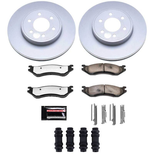 Power Stop 2003 Dodge Durango Front Z36 Coated Truck & Tow Brake Kit - CPK2178-36 Photo - Primary