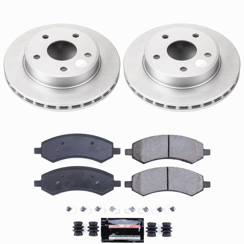 Power Stop 05-10 Dodge Dakota Front Z23 Coated Brake Kit - CPK2193-23 Photo - Primary