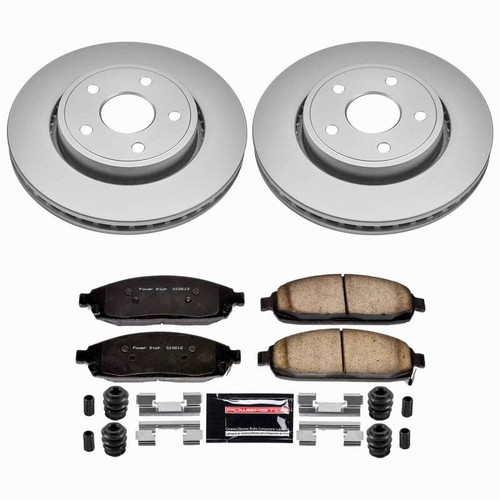 Power Stop 06-10 Jeep Commander Front Z23 Coated Brake Kit - CPK2219-23 Photo - Primary