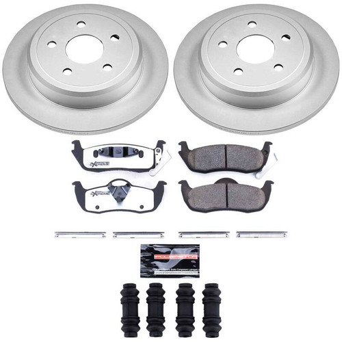 Power Stop 06-10 Jeep Commander Rear Z36 Coated Truck & Tow Brake Kit - CPK2221-36 Photo - Primary