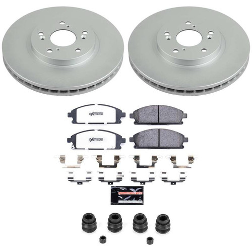 Power Stop 03-06 Acura MDX Front Z36 Coated Truck & Tow Brake Kit - CPK2290-36 Photo - Primary