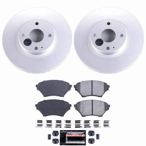Power Stop 01-05 Mazda Miata Front Z23 Coated Brake Kit - CPK2353-23 Photo - Primary