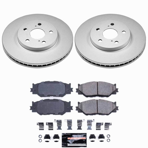 Power Stop 06-15 Lexus IS250 Front Z23 Coated Brake Kit - CPK2406-23 Photo - Primary
