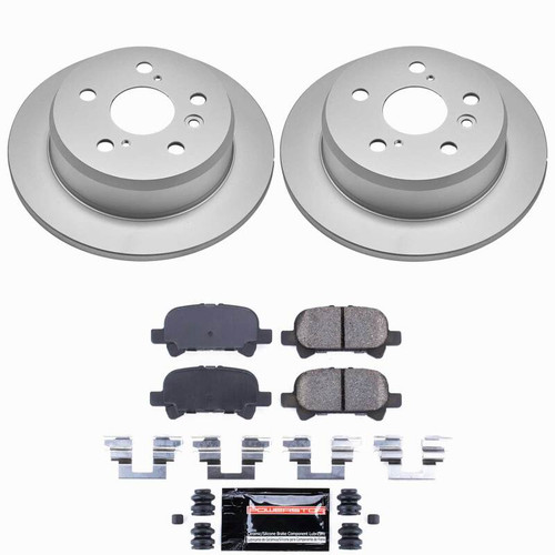 Power Stop 05-07 Toyota Avalon Rear Z23 Coated Brake Kit - CPK2417-23 Photo - Primary