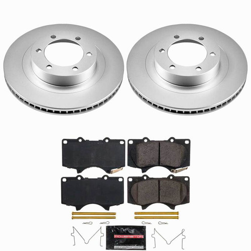 Power Stop 03-09 Lexus GX470 Front Z23 Coated Brake Kit - CPK2421-23 Photo - Primary