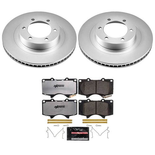 Power Stop 03-09 Lexus GX470 Front Z36 Coated Truck & Tow Brake Kit - CPK2421-36 Photo - Primary