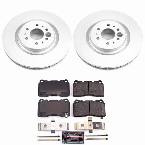Power Stop 04-07 Cadillac CTS Front Z23 Coated Brake Kit - CPK2944-23 Photo - Primary