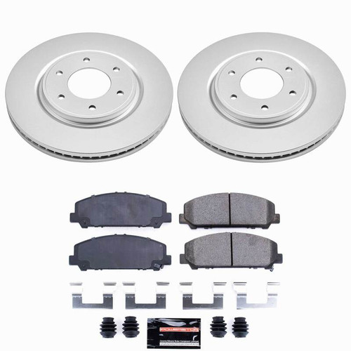 Power Stop 08-10 Infiniti QX56 Front Z23 Coated Brake Kit - CPK2961-23 Photo - Primary