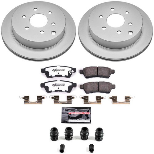 Power Stop 05-26 Nissan Frontier Rear Z36 Coated Truck & Tow Brake Kit - CPK4621-36 Photo - Primary