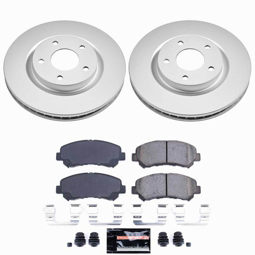 Power Stop 08-13 Nissan Rogue Front Z23 Coated Brake Kit - CPK4724-23 Photo - Primary