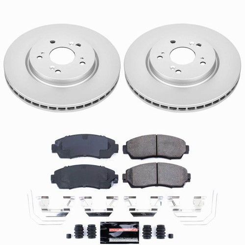 Power Stop 2011 Honda Accord Crosstour Front Z23 Coated Brake Kit - CPK5432-23 Photo - Primary