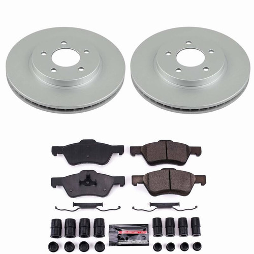Power Stop 10-12 Ford Escape Front Z23 Coated Brake Kit - CPK5571-23 Photo - Primary