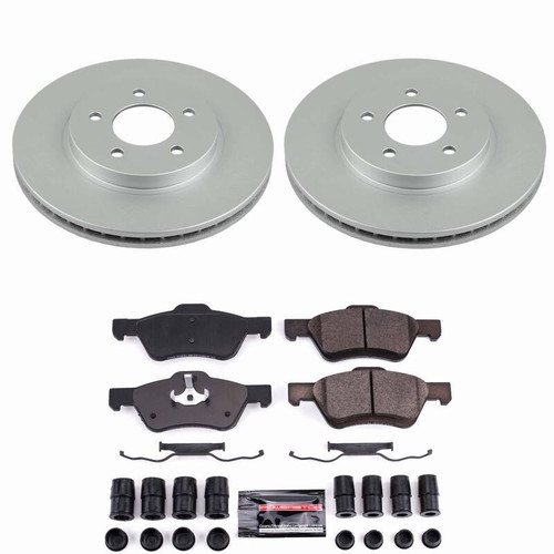 Power Stop 10-12 Ford Escape Front Z23 Coated Brake Kit - CPK5572-23 Photo - Primary