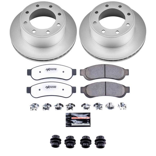 Power Stop 10-12 Ford F-250 Super Duty Rear Z36 Coated Truck & Tow Brake Kit - CPK5578-36 Photo - Primary
