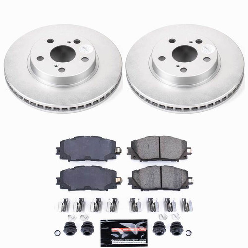 Power Stop 11-17 Lexus CT200h Front Z23 Coated Brake Kit - CPK5870-23 Photo - Primary
