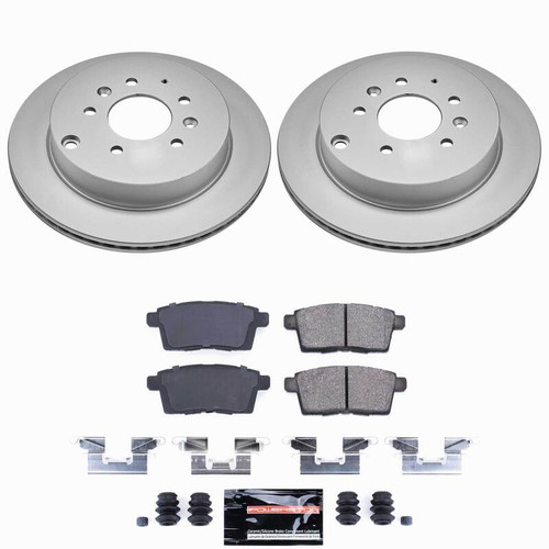 Power Stop 07-12 Mazda CX-7 Rear Z23 Coated Brake Kit - CPK5876-23 Photo - Primary