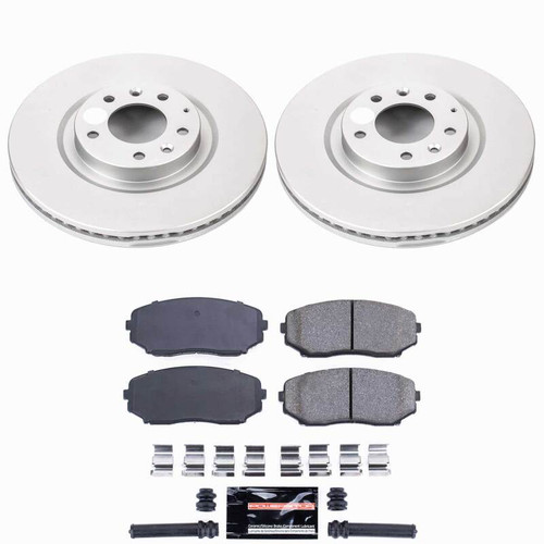 Power Stop 07-15 Mazda CX-9 Front Z23 Coated Brake Kit - CPK5878-23 Photo - Primary