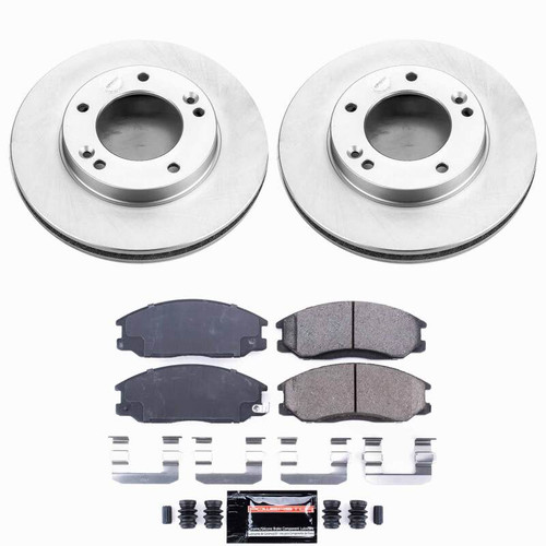 Power Stop 03-06 Kia Sorento Front Z23 Coated Brake Kit - CPK5899-23 Photo - Primary