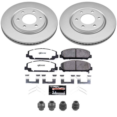 Power Stop 11-13 Infiniti QX56 Front Z36 Coated Truck & Tow Brake Kit - CPK6321-36 Photo - Primary