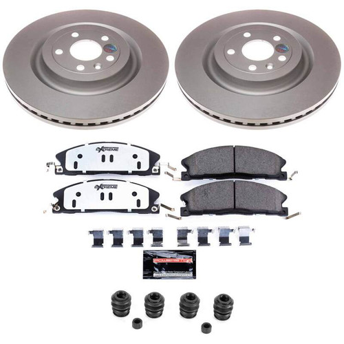 Power Stop 13-19 Ford Explorer Front Z36 Coated Truck & Tow Brake Kit - CPK6374-36 Photo - Primary