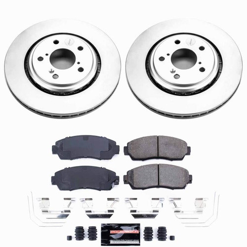 Power Stop 15-17 Honda Odyssey Front Z23 Coated Brake Kit - CPK6959-23 Photo - Primary