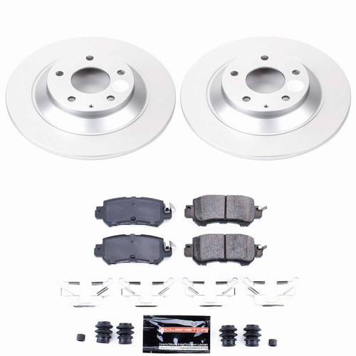 Power Stop 13-15 Mazda CX-5 Rear Z23 Coated Brake Kit - CPK6964-23 Photo - Primary