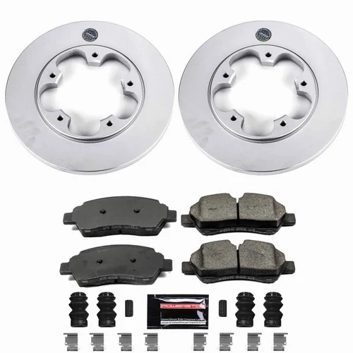 Power Stop 15-19 Ford Transit-150 Rear Z23 Coated Brake Kit - CPK7145-23 Photo - Primary