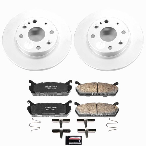 Power Stop 90-93 Mazda Miata Rear Z23 Coated Brake Kit - CPK719-23 Photo - Primary