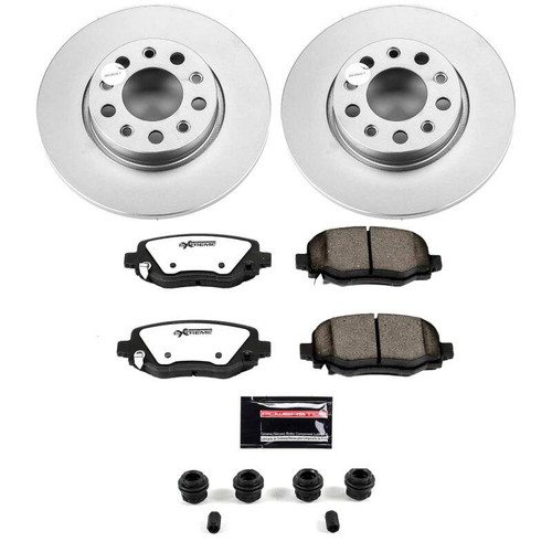 Power Stop 16-23 Fiat 500X Rear Z36 Coated Truck & Tow Brake Kit - CPK7301-36 Photo - Primary