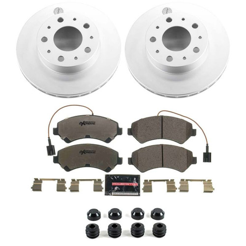 Power Stop 14-21 Ram ProMaster 1500 Front Z36 Coated Truck & Tow Brake Kit - CPK7306-36 Photo - Primary
