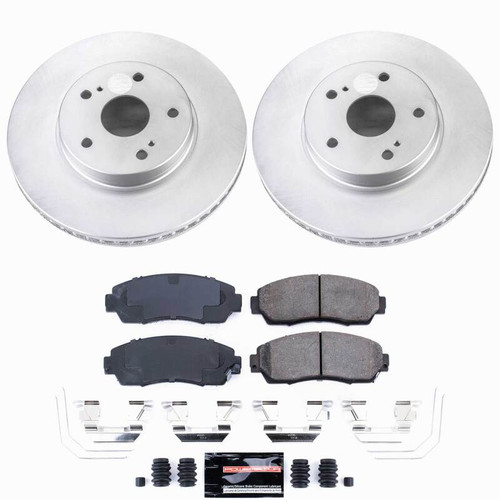 Power Stop 16-19 Subaru Legacy Front Z23 Coated Brake Kit - CPK7356-23 Photo - Primary